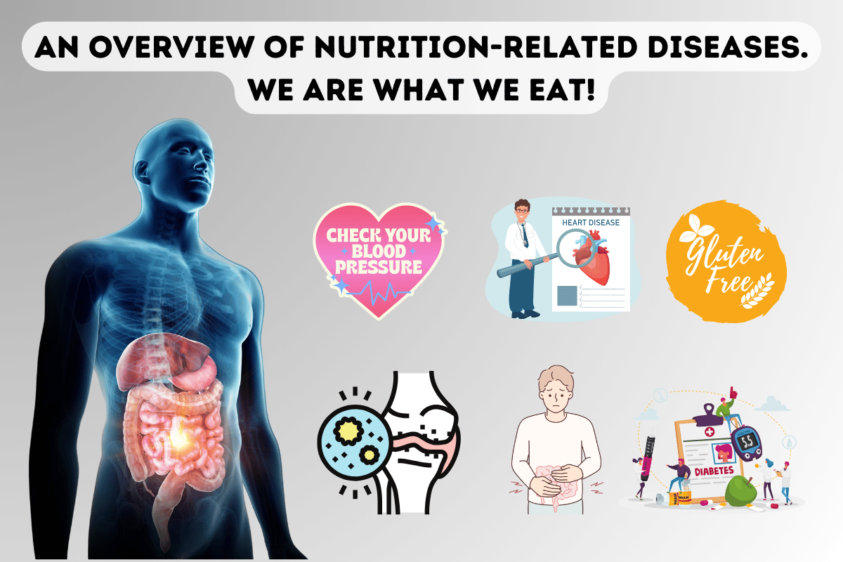 An overview of nutrition-related diseases. We are what we eat!