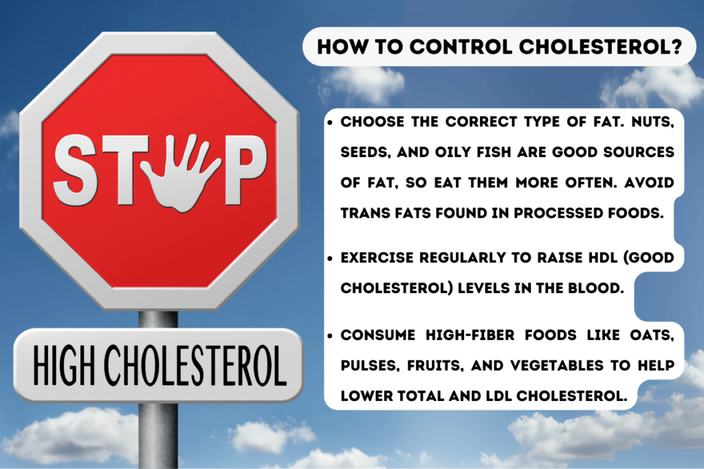 How to control cholesterol?