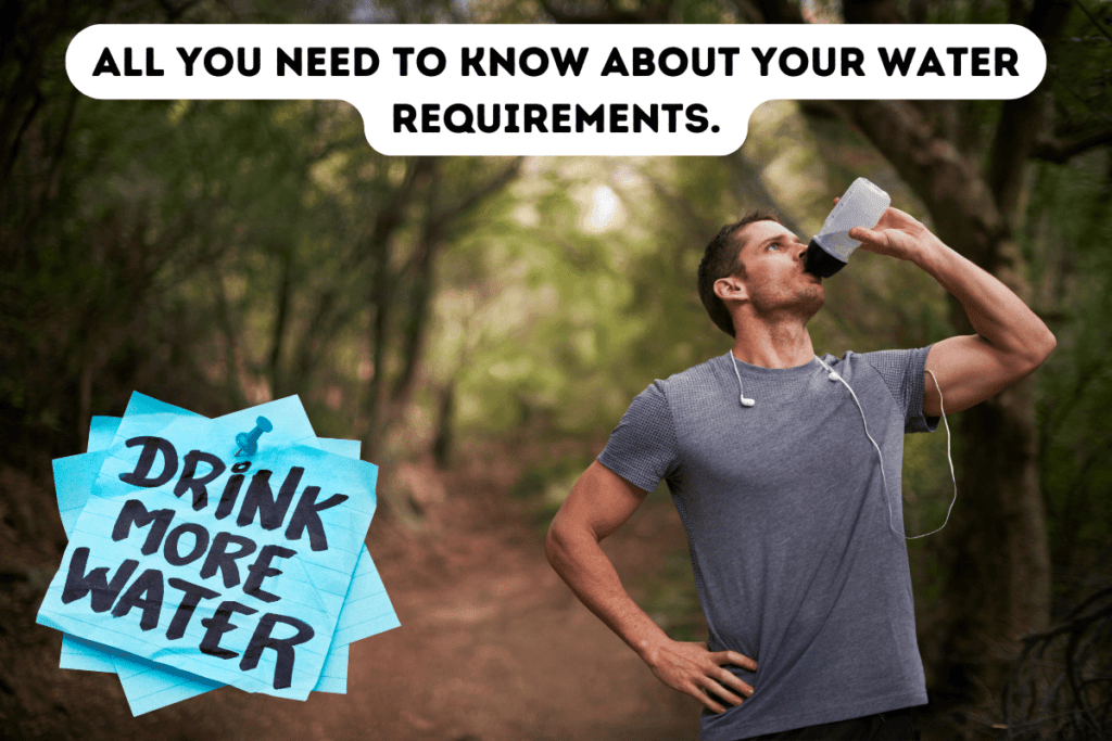 All you need to know about your water requirements.